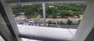 Balcony in  Office Space at HN Safal Mondeal Square, Prahlad Nagar – for Rent
