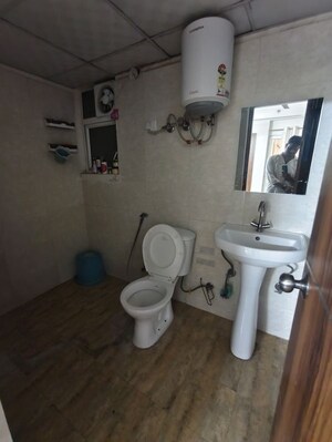 Bathroom in 3 BHK Apartment at Windsor Paradise 2, Raj Nagar Extension – for Rent