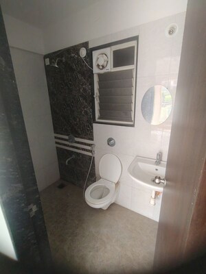 Bathroom in 2 BHK Apartment at Kanifnath Archana Paradise, Mohammadwadi – for Rent