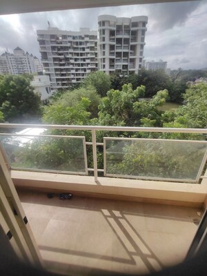 Balcony in 2 BHK Apartment at Kanifnath Archana Paradise, Mohammadwadi – for Rent