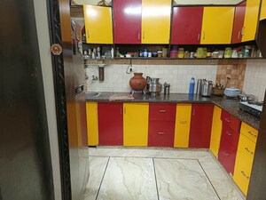 Kitchen in 3 BHK Builder Floor at Krishna Nagar – for Sale