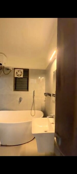 Bathroom in 2 BHK Apartment at Oxy Beaumonde, Viman Nagar – for Rent