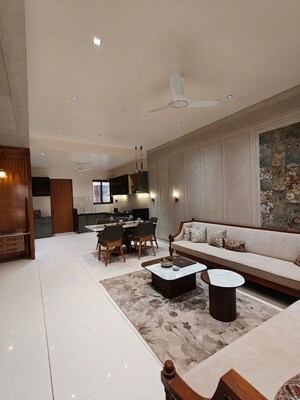 Living Room in 4 BHK Villa at Limda – for Sale