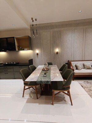 Living Room in 4 BHK Villa at Limda – for Sale