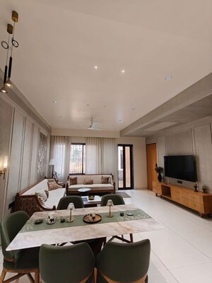 Living Room in 4 BHK Villa at Limda – for Sale