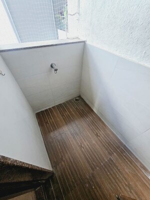 Balcony in 3 BHK Apartment at Venkatesh Graffiti, Keshav Nagar – for Rent