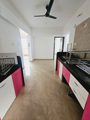 Kitchen in 3 BHK Apartment at Venkatesh Graffiti, Keshav Nagar – for Rent