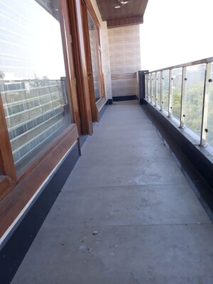 Balcony in 3 BHK Apartment at Vasant Kunj – for Rent