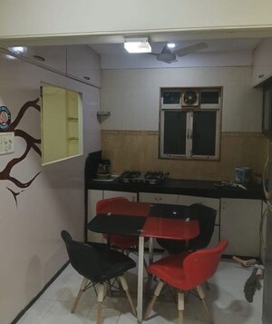 Team Area in 1 BHK Apartment at Mannat Building, Andheri West – for Rent