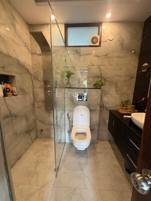 Bathroom in 3 BHK Apartment at BPTP Amstoria Country Floor, Sector 102 – for Rent
