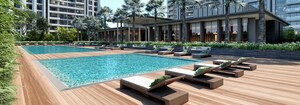 Swimming Pool in 4 BHK Apartment at Panchshil Towers, Kharadi – for Sale