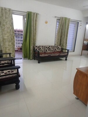 Living Room in 2 BHK Apartment at Dhanori – for Rent