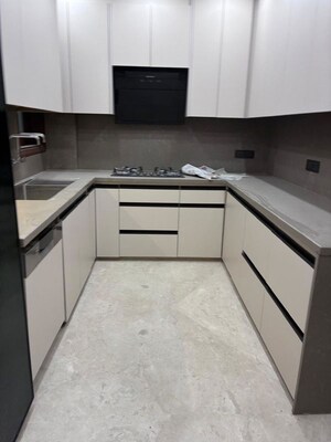 Kitchen in 3 BHK Builder Floor at Greater Kailash I – for Sale