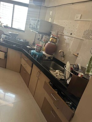 Kitchen in 3 BHK Apartment at Mahim – for Sale