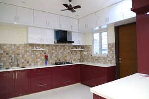 Kitchen in 3 BHK Apartment at Western Exotica, Kondapur – for Rent