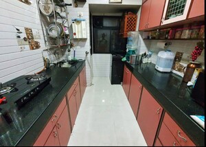 Kitchen in 2 BHK Apartment at Dheeraj Gaurav Heights, Jogeshwari West – for Rent