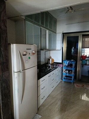 Kitchen in 3 BHK Apartment at Regency Heights, Ghodbunder Road – for Sale