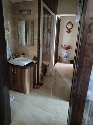 Bathroom in 3 BHK Apartment at Regency Heights, Ghodbunder Road – for Sale