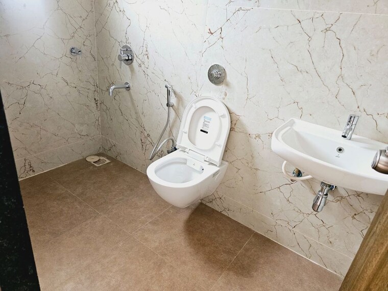 Bathroom, unique-legacy-majestic 2.5 Bedroom 800 Sq.Ft. Apartment In Mundhwa Pune 10669683
