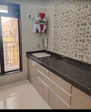 Kitchen in 1 BHK Apartment at Kini Tower, Virar West – for Rent