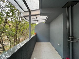 Balcony in 2 BHK Apartment at LMS Finswell Woods, Viman Nagar – for Rent