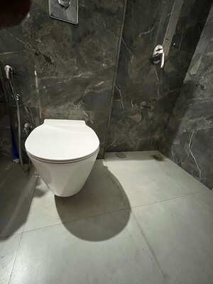 Bathroom in 2 BHK Apartment at LMS Finswell Woods, Viman Nagar – for Rent