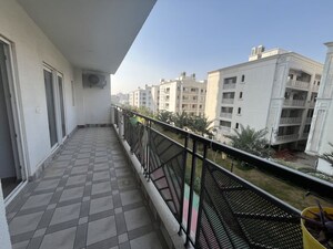 Balcony in 3 BHK Apartment at Central Park Flower Valley Aqua Front Towers, Sohna Sector 33 – for Sale