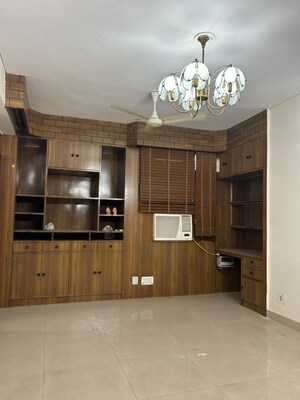Living Room in 3 BHK Apartment at Ip Extension – for Rent