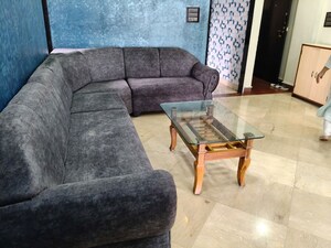 Living Room in 2 BHK Apartment at Harbour Court, Nerul Sector 19a – for Rent