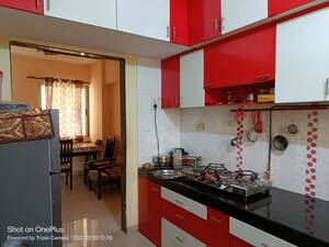Kitchen in 2 BHK Apartment at Cosmos County II, Ghodbunder Road – for Rent