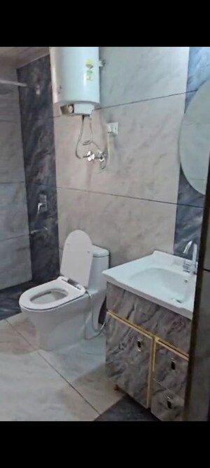 Bathroom in 3 BHK Apartment at Jaipurias Sunrise Greens Zirakpur, Vip Road – for Sale