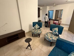 Living Room in 3 BHK Apartment at Emaar Palm Premier, Sector 77 – for Rent