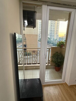 Balcony in 3 BHK Apartment at Emaar Palm Premier, Sector 77 – for Rent