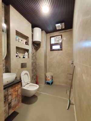 Bathroom in 4 BHK Builder Floor at Chattarpur – for Sale