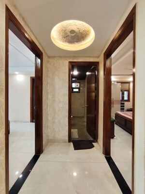 Building Lobby in 4 BHK Builder Floor at Chattarpur – for Sale