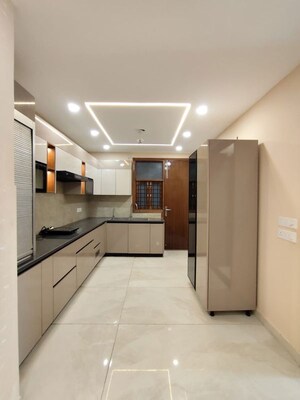 Kitchen in 4 BHK Builder Floor at Chattarpur – for Sale