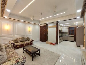 Living Room in 4 BHK Builder Floor at Chattarpur – for Sale