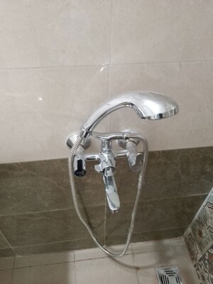 Bathroom in 2 BHK Apartment at Mahindra Happinest Tathawade Phase 1, Tathawade – for Rent