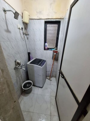 Bathroom in 1 BHK Apartment at Avillion Greenfields Co Op Housing Society, Jogeshwari East – for Rent