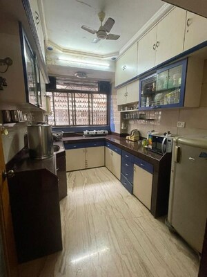 Kitchen in 3 BHK Apartment at Santacruz West – for Rent