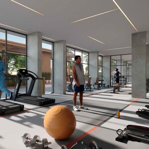 Gym in 3 BHK Apartment at Shree Park Altezza, Andheri West – for Sale