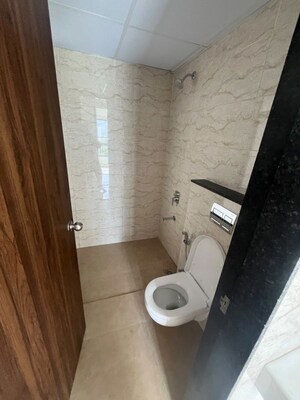 Bathroom in 2 BHK Apartment at Shapoorji Pallonji Sensorium, Hinjewadi – for Rent