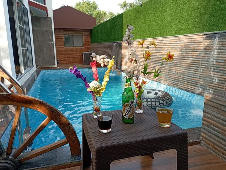 Swimming Pool, goodwill-abode 3.5 Bedroom 3000 Sq.Ft. Villa In Tungarli Pune 10669937