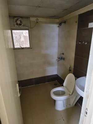 Bathroom in 3 BHK Apartment at Mittal Rajnagar Residency, Raj Nagar Extension – for Rent