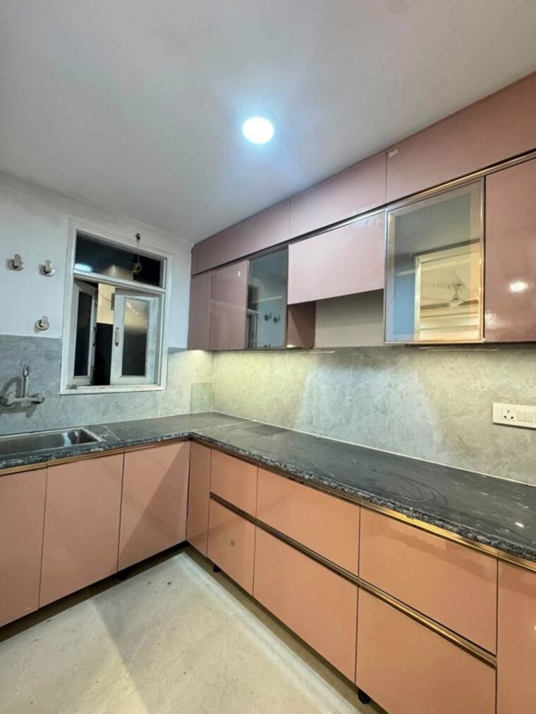 Kitchen, palm-residency-chhatarpur 2 Bedroom 900 Sq.Ft. Builder Floor In Chattarpur Delhi 10669949