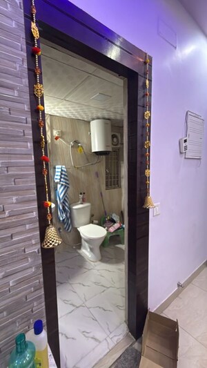Staircase in 3 BHK Apartment at SCC Sapphire, Raj Nagar Extension – for Rent