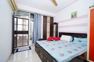Bedroom in 2.5 BHK Apartment at Crossing Republik, Crossing Republic – for Sale