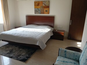 Bedroom in 3 BHK Builder Floor at Defence Colony – for Rent