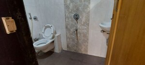 Bathroom in 2 BHK Apartment at Rabale – for Rent