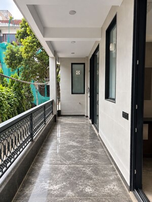 Balcony in 4 BHK Builder Floor at Shanti Kunj – for Sale